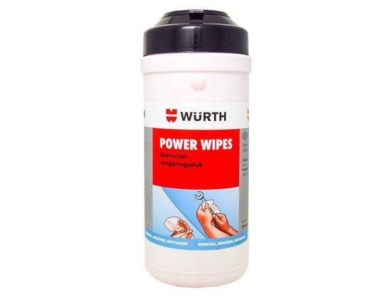 WÜRTH Handrengöringsduk, Power Wipes