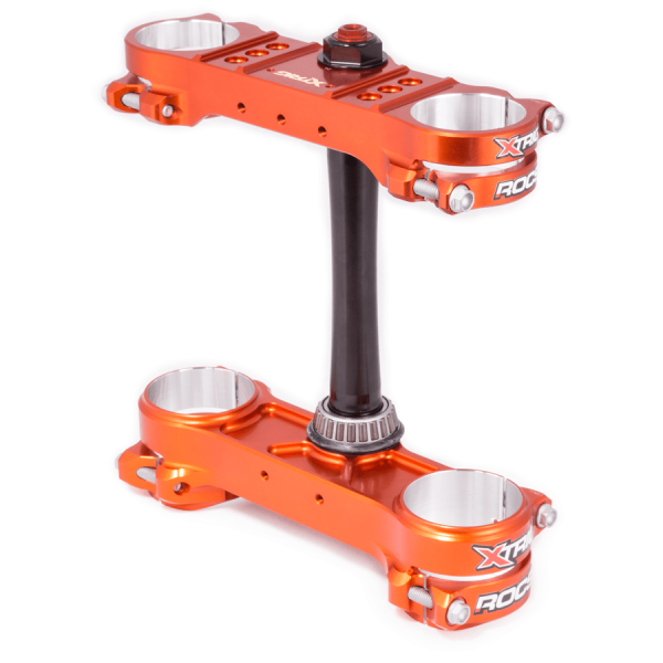 XTRIG TRIPLE CLAMP ROCS PRO KTM/HQV 20-22 ORANGE