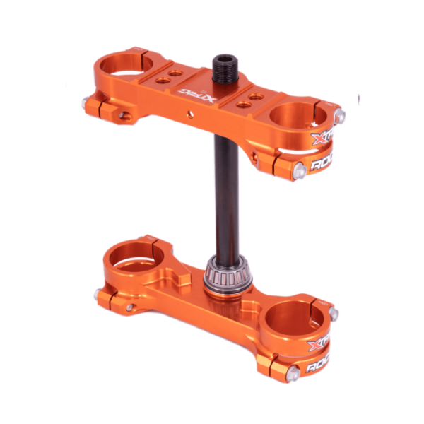 XTRIG TRIPLE CLAMP ROCS 'TECH' KTM/Husqvarna/Gasgas 65cc 2021- ORANGE